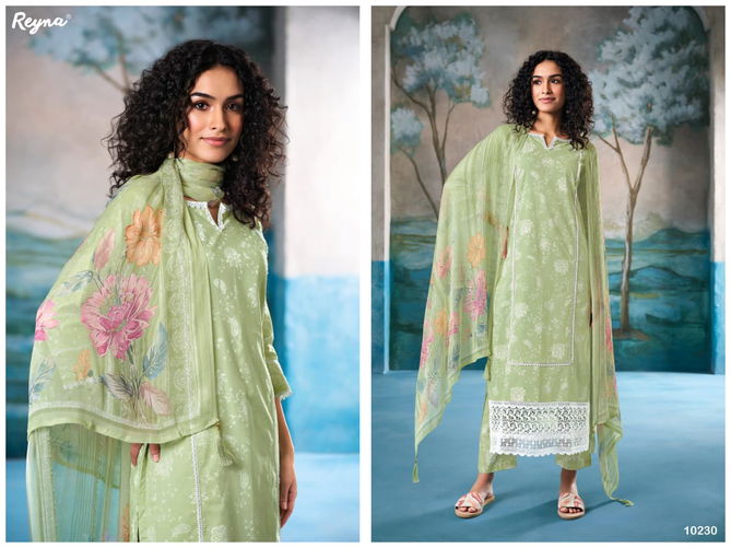 Aadhya 3 By Reyna Cotton Block Printed Dress Material Wholesalers In Delhi